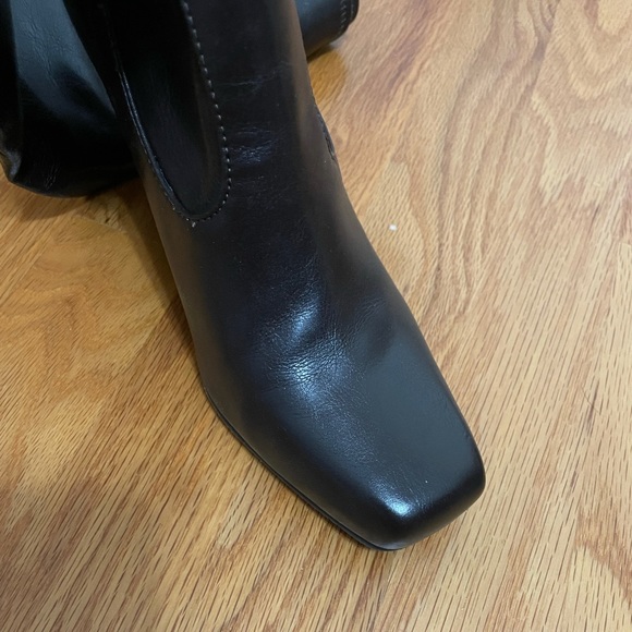 Franco Sarto over the knee wedge boot 7.5 chocolate brown - Picture 3 of 8